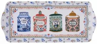 Ulster Weavers Plastový tác Tea Tins 39 × 17 × 2.5 cm