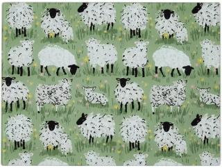 Ulster Weavers Skleněné krájecí prkénko Woolly Sheep 40 x 30 cm