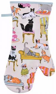 Ulster Weavers Textilní kuchyňská rukavice Cool Cats 37 x 20 x 2 cm