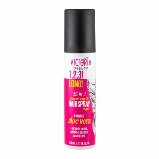 Victoria Beauty 1,2,3 LONG! Termo ochranný sprej na vlasy s BIO aloe verou 150 mL