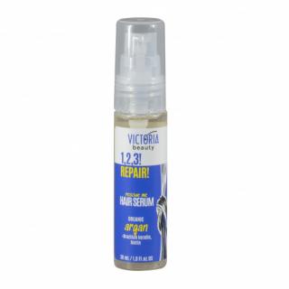 Victoria beauty 1,2,3 REPAIR Veganské krystaly pro poškozené vlasy s avokádovým a arganovým olejem 30 mL