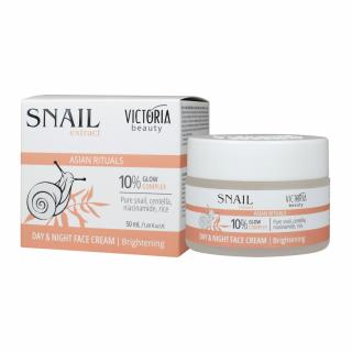 Victoria Beauty Asian Rituals Snail extract Denní a noční bělící krém se šnečím extraktem 50 ml