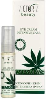 Victoria Beauty Cannabis Intenzivní pečující oční krém s extraktem z konopí, 30 ml