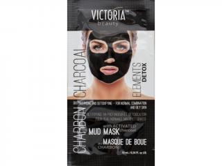 Victoria Beauty DETOX Mud Charcoal (uhlí) Bahenní maska  10ml