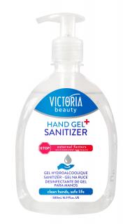 Victoria Beauty Dezinfekční gel na ruce s dávkovačem 250 ml