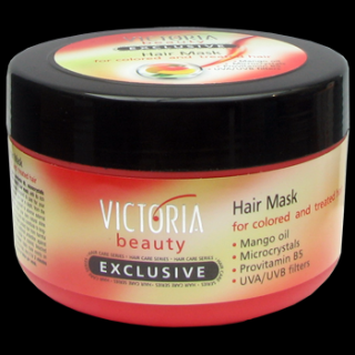 Victoria Beauty Exclusive Krémová maska pro barvené a chemicky ošetřené vlasy, 350 ml