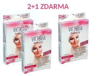 Victoria Beauty Gelové náplasti na oční okolí AKCE 2+1 ZDARMA 18 ks