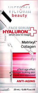 Victoria Beauty Hyaluron Pleťové sérum s kolagenem a matrixylem 20 ml