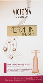 Victoria Beauty KERATIN Therapy Ampule pro posílení vlasů, 5 x10 ml