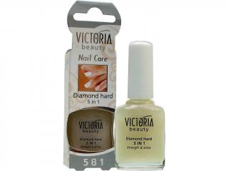 Victoria Beauty Nail Care Diamantová pevnost pro vaše nehty 5 v 1, 12 ml