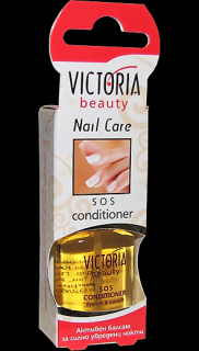 Victoria Beauty Nail Care SOS balzám pro silně poškozené nehty, 12 ml