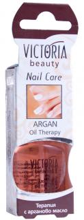 Victoria Beauty Nail Care Výživná péče na nehty s arganovým olejem, 12 ml