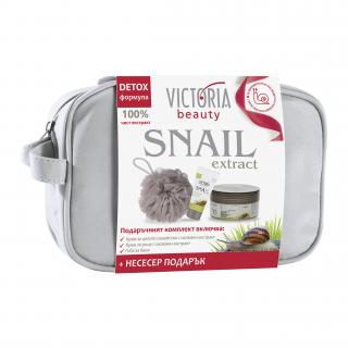 Victoria Beauty Snail extract Dárkový balíček tělové kosmetiky 4 ks
