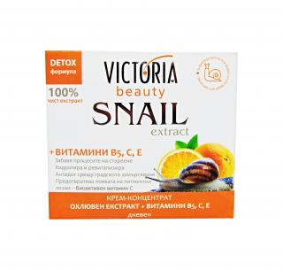 Victoria Beauty Snail extract Denní krém s vitamíny B5, C, E a šnečím extraktem 50ml