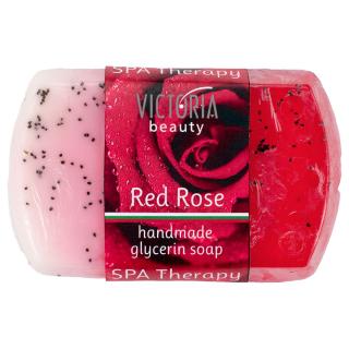 Victoria Beauty SPA Therapy Glycerinové mýdlo  Červená růže 70 g