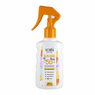 Victoria beauty SUN KISS Voděodolné ochranné mléko pro děti SPF50 200 ml