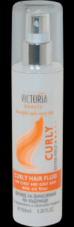 Victoria Beauty Vlasový fluid pro efekt kudrnatých vlasů, 185ml
