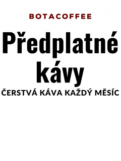 Espresso kávové předplatné Filtr, 12 měsíců, 750 g (3 x 250 g)