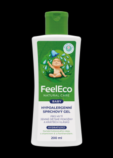 FeelEco Baby hypoalergenní sprchový gel 200 ml