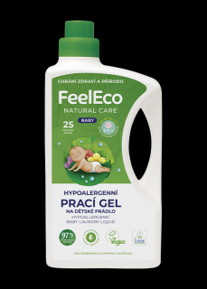 FeelEco Hypoalergenní prací gel na dětské prádlo Baby 1,5 l, 25 PD