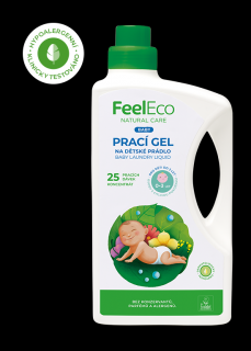 FeelEco Hypoalergenní prací gel na dětské prádlo Baby 1,5l, 25PD