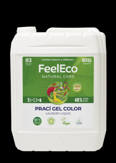 FeelEco Prací gel Color 5 l, 83 PD