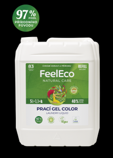 FeelEco Prací gel Color 5l, 83PD