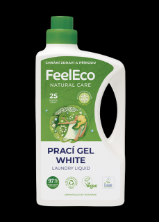 FeelEco Prací gel White 1,5 l, 25 PD