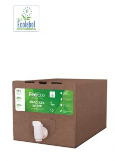 FeelEco Prací gel White Bag in Box 10l, 166PD