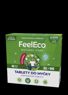 FeelEco Tablety do myčky All in One 40 ks