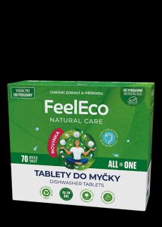 FeelEco Tablety do myčky All in One 70 ks
