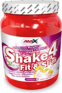 Amix Shake 4 Fit and Slim Jahoda, 1000 g