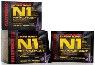 Nutrend N1 PRE-WORKOUT Grep, 10x 17 g