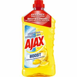 Ajax Boost lemon univerzální čisticí prostředek, vůně citrón, 1 l