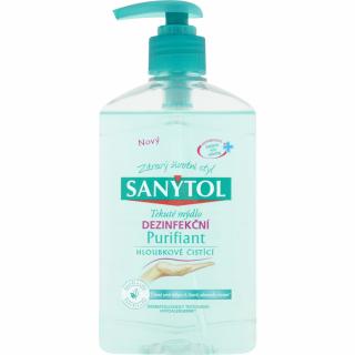 Dezinfekční mýdlo sanytol Purifiant - 250ml s pumpičkou