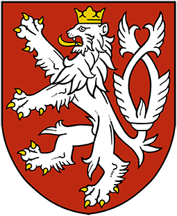 Samolepka - malý státní znak, český lev