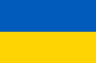 Samolepka vlajka Ukrajiny