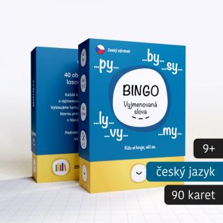 Bingo - vyjmenovaná slova