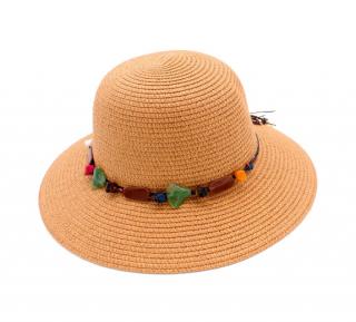 Dámský letní klobouk Daphne hnědý Velikost: 55/57 cm
