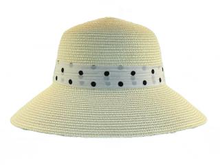 Dámský letní klobouk Geraldine smetanový Velikost: Univerzální