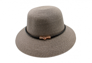 Dámský letní klobouk Hannah hnědošedý Velikost: 53/55 cm