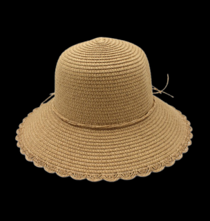 Dámský letní klobouk Hermine hnědý Velikost: 56/58 cm