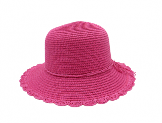 Dámský letní klobouk Hermine růžový Velikost: 53/54 cm
