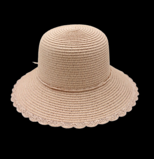 Dámský letní klobouk Hermine světle růžový Velikost: 56/58 cm