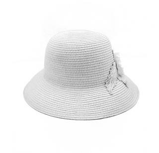 Dámský letní klobouk Joanna bílý Velikost: 56/57 cm