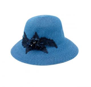 Dámský letní klobouk Joanna modrý Velikost: 56/57 cm