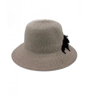 Dámský letní klobouk Joanna šedý Velikost: 54/55 cm