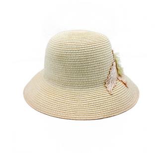 Dámský letní klobouk Joanna smetanový Velikost: 54/55 cm