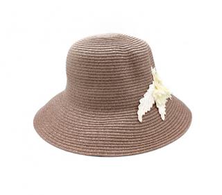 Dámský letní klobouk Joanna tmavě béžový Velikost: 56/57 cm