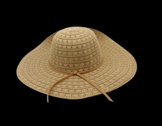 Dámský letní klobouk Lydie hnědý Velikost: 56/57 cm